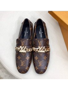 Louis Vuitton Upper Case Flat Loafer 1A4XDD Monogram Canvas 2019