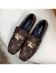 Louis Vuitton Upper Case Flat Loafer 1A4EW3 Monogram Canvas 20199