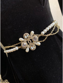 Chanel CC Bloom Chain Belt 2021 110611