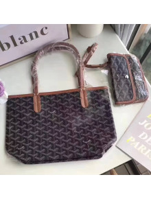 Goyard Mini Saint Louis Bag Gray Black/Brown