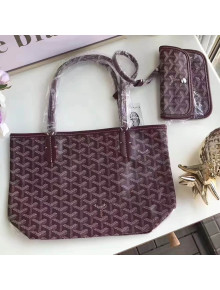 Goyard Mini Saint Louis Bag Burgundy