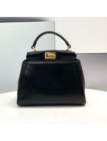 Fendi Peekaboo Mini Lambskin Bag Black 2021 2590