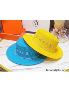 Alexander Wang Straw Wide Brim Hat AWH31513 2022