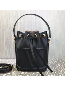 Valentino VLogo Bucket Bag 2600 Black 2021