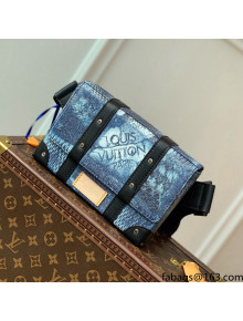 Louis Vuitton Trunk Slingbag in Damier Salt Canvas N50061 Blue Fall-Winter 2021