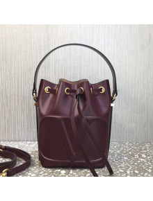 Valentino VLogo Bucket Bag 2600 Grape Purple 2021