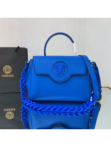 Versace La Medusa Medium Handbag All Sky Blue 2021