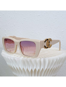 Chanel Sunglasses CHS800605 White 2022