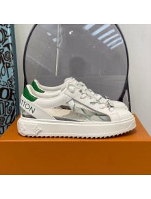 Louis Vuitton Transparent Time Out Sneaker White/Green 2022