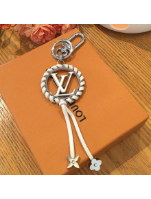 Louis Vuitton Very Bag Charm and Key Holder White/Silver 2021