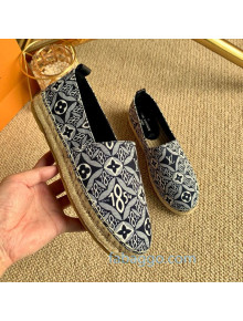 Louis Vuitton Since 1854 Starboard Flat Espadrilles 1A8D4M Grey 2020 (For Women and Men)