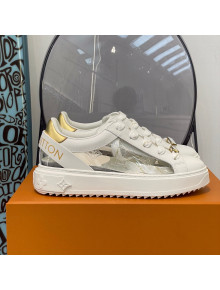 Louis Vuitton Transparent Time Out Sneaker White/Gold 2022