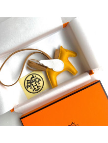 Hermes Rodeo Pegase Bag Charm Yellow 2021 11