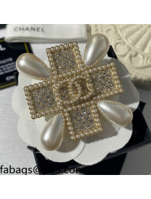 Chanel Pearl Brooch 2021 110849