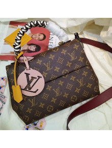 Louis Vuitton Braided Handle Monogram Canvas Cluny BB Bag M43982 F/W2018