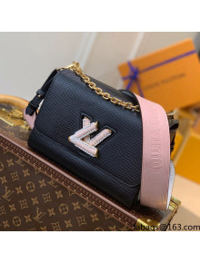 Louis Vuitton Twist PM Bag in Epi Leather M57667 Black 2021