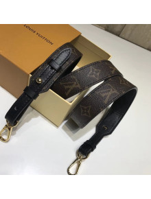 Louis Vuitton Monogram Canvas & Leather Bandouliere XL J0237 Black 2018