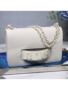 Dior J'Adior Ultra Matte Flap Bag White 2019