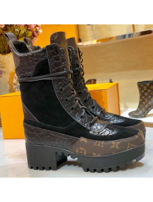 Louis Vuitton Laureate Desert Lace Up Platform Short Boot 01 2019