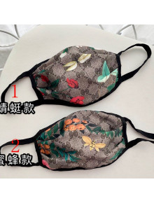 Gucci GG Insect Print Mask 2020 Two Color