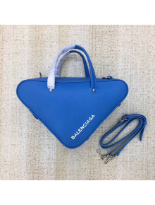 Blen Calfskin Small Triangle Duffle Bag S Royal Blue 2017