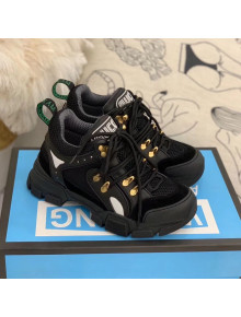 Gucci Flashtrek Sneaker 543289 Black 2018(Top Quality)