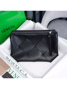 Bottega Veneta Woven Zipped Pouch Black 2021