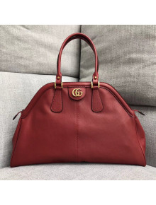 Gucci RE(BELLE) Large Top Handle Bag 516459 Red 2018