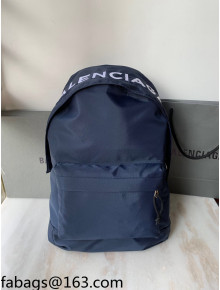 Balenciaga Backpack Navy Blue 2021 03