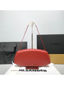 The Row Calfskin Hobo Bag Red 2021 1811