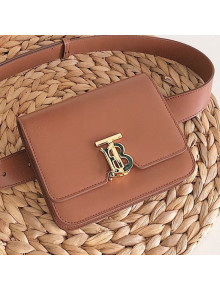 Burberry Leather TB Buckle Belt Bag Brown 2019