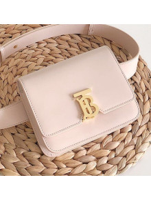 Burberry Leather TB Buckle Belt Bag Light Pink 2019