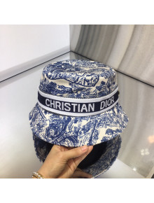 Dior Bucket Hat 21120208 Blue 2021