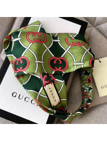 Chanel GG Headband Green 02 2019