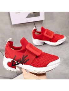 Roger Vivier Viv' Run Lovely Sneakers Red 2020