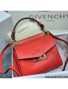 Givenchy Mystic Mini Bag in Smooth Calfskin Red 2021