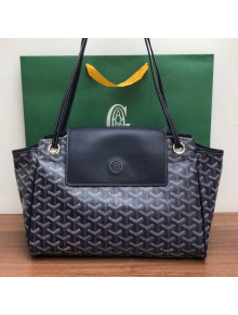 Goyard Rouette Shoulder Bag Navy Blue 2019