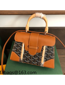 Goyard Saigon Structure PM/Mini Top Handle Bag Brown 2021