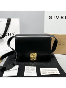 Givenchy Medium 4G Bag in Smooth Box Leather Black/Gold 2021