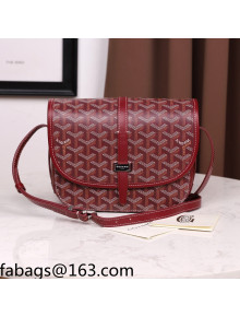 Goyard Belvedere PM Messenger Bag Burgundy 2021