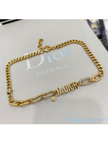 Dior JADIOR Necklace with Crystal DN01 2021