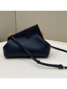 Fendi First Small Leather Bag 80018M Deep Blue 2022 