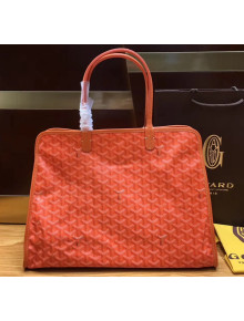 Goyard Sac Hardy Pet Carrier PM Bag Orange 2020