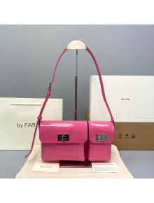 By Far Billy Semi Patent Leather Shoulder Bag Pink 2021 