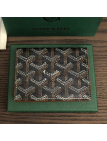 Goyard Business Card Holder Wallet Tan Brown 2021