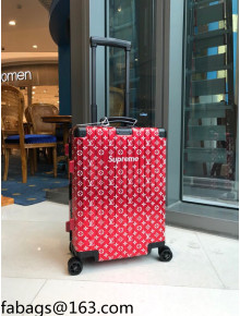 Louis Vuitton x Supremer x Rimowa Luggage 20/26 inches Red 2021