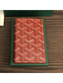 Goyard Saint Pierre Card Case Wallet Red 2021