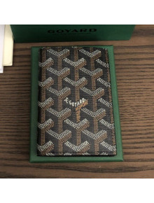 Goyard Saint Pierre Card Case Wallet Black 2021