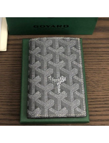 Goyard Saint Pierre Card Case Wallet Grey 2021