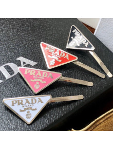 Prada Triangle Hair Clip  Accessory 2021